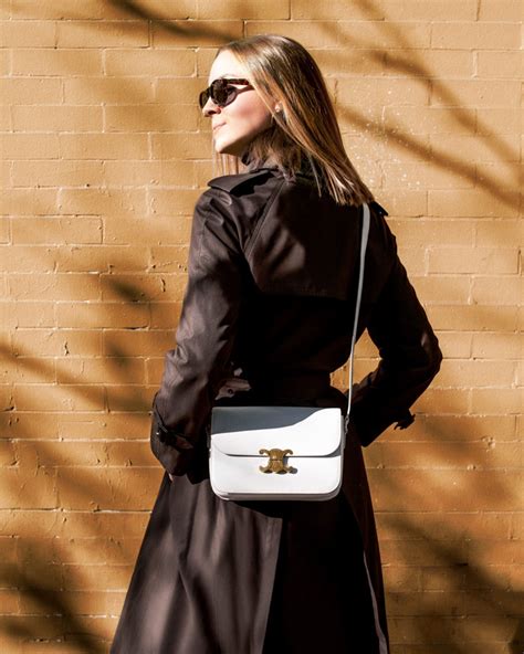 is celine triomphe a classic|celine triomphe crossbody bag.